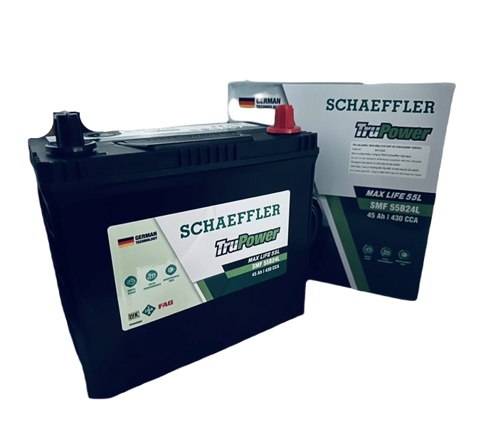 Ắc Quy Schaeffler TruPower 12V 45Ah SMF 55B24L