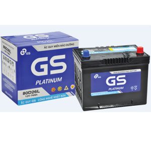 Ắc Quy GS MF 12V 70Ah 80D26L