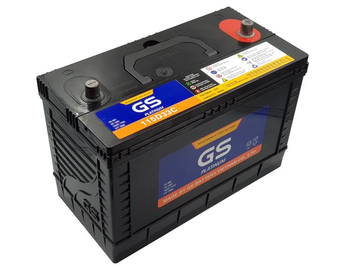 Ắc Quy GS 12V 100Ah MF 115D33C